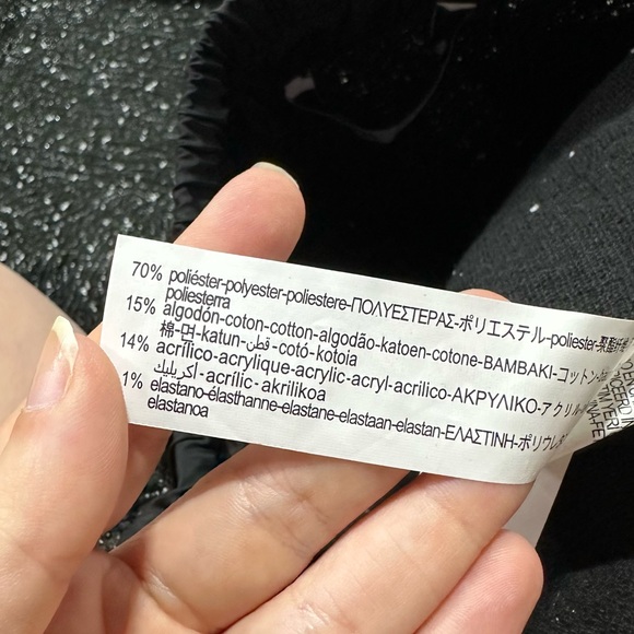 Zara Tweed High Waisted Sweat Pants - Picture 5 of 6